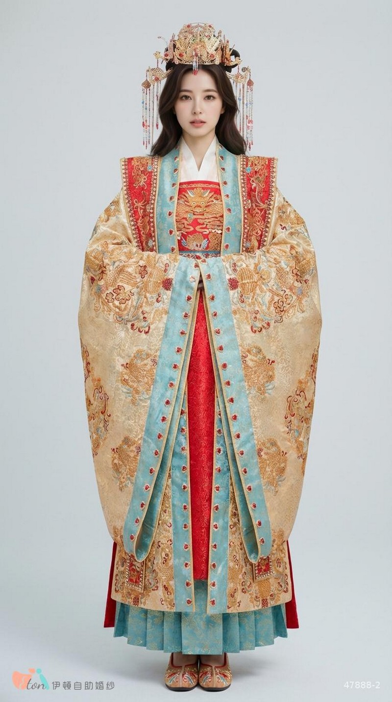 伊頓婚紗虛擬試穿效果展示